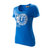 阿玛尼Emporio Armani女装纯棉短袖T恤女式印花性感圆领半袖t恤(蓝色 M)第5张高清大图