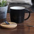 燕麦杯子带勺办公大口马克杯燕麦片杯子家用容量陶瓷带盖勺早餐牛奶简约大肚咖啡(白色450ml-带盖勺-)第5张高清大图