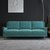 TIMI 天米 北欧简约沙发 轻奢布艺沙发 小户型时尚沙发组合(湖蓝色 双人位沙发)第4张高清大图