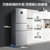 美的 BCD-260WTPZM(E)三开门一级变频风冷小型冰箱智能家电260L(银色 260升)第3张高清大图