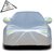 丰田卡罗拉凯美瑞雷凌威驰RAV4花冠致享汽车衣车罩防雨防晒车外套(卡罗拉(立体块加厚))第5张高清大图