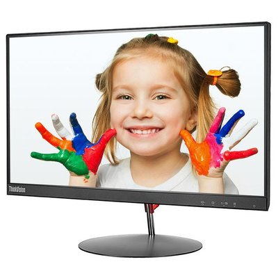 联想（ThinkVision）X23 23英寸纤薄超窄边框IPS屏 显示器