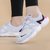 Nike耐克女鞋2021冬季新款运动鞋赤足FREE RN 5.0跑步鞋AQ1316(紫色 35.5)第3张高清大图