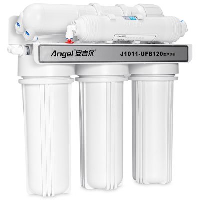 安吉尔（angel）J1011-UFB120超滤净水机（白色 超滤膜 五级过滤 直饮 免费上门安装）