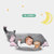 天然乳胶儿童卡通枕头四季通用3-6岁幼儿园专用枕芯助睡眠定型枕(默认 灰色大象)第2张高清大图