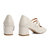 森达2021秋季新款商场同款甜美玛丽珍气质粗跟女浅口单鞋3EH01CQ1(米白 35)第3张高清大图