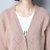 娇维安 秋季韩版女装针织衫 时尚短外套 修身显瘦针织开衫女(浅紫色 均码)第3张高清大图