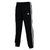 adidas阿迪达斯男裤　2016新款经典三条纹运动针织修身休闲长裤AA1674(黑色 XL)第3张高清大图