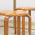 竹咏汇 实木凳子 现代简约家用凳子 创意餐桌凳 时尚凳子木凳子木板凳(胡桃色凳子（两条装）)第5张高清大图