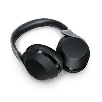 Philips/飞利浦 TAPH805 主动降噪耳机蓝牙无线头戴式有线高解析高音质安卓苹果小米华为男女通用游戏重低音大电(黑色 官方标配)
