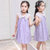 2020夏装新款童装女童连衣裙超洋气宝宝小女孩儿童公主裙  CL(160cm 3)第2张高清大图