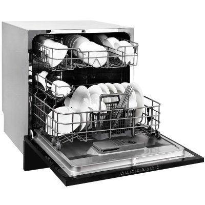 美的(midea) WQP8-3905-CN 嵌入式洗碗机 家用全自动除菌商用嵌入式带消