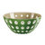 意大利guzzini 原装进口创意小吃碗家用水果碗甜品碗沙拉碗幻影波点碗 国美厨空间(绿色 大号)第3张高清大图