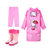 创简坊（CJIANFF）书包位分体式雨衣 儿童雨衣雨裤雨鞋套装雨披女孩宝宝雨具(书包雨衣+雨裤+6)(XS)第5张高清大图