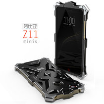 努比亚 Z11 手机壳 手机套 保护壳 保护套 雷神 防摔套 男女潮款 变形金刚 摇滚朋克风 硅胶内胆(黑色)