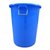 滋仁 万用连盖圆桶连盖 大号水桶垃圾桶塑料桶 蓝色(蓝色 60L)第4张高清大图