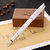 毕加索（PIMIO）916马拉加铱金笔8色可选土豪金钢笔1.0MM美工笔商务墨水笔礼盒(粉色钢笔)第4张高清大图