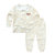 婴儿长袖薄款套装圆领开衫纯棉两件套0一3岁男女宝宝秋装反季婴儿(星星黄色 90cm)第5张高清大图