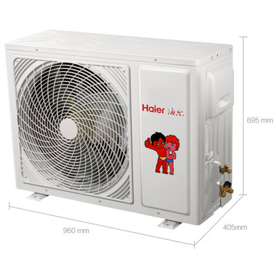海尔(Haier) 3匹 冷暖变频圆柱式柜机 空调 适用面积（33-50m²）二级能效 WIFI控制 白 KFR-72LW/12CAA22AU1
