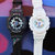 卡西欧（CASIO）手表 BABY-G 主题系列 防震防水LED照明运动女士手表 BA-110TH-1A(黑色 树脂)第5张高清大图