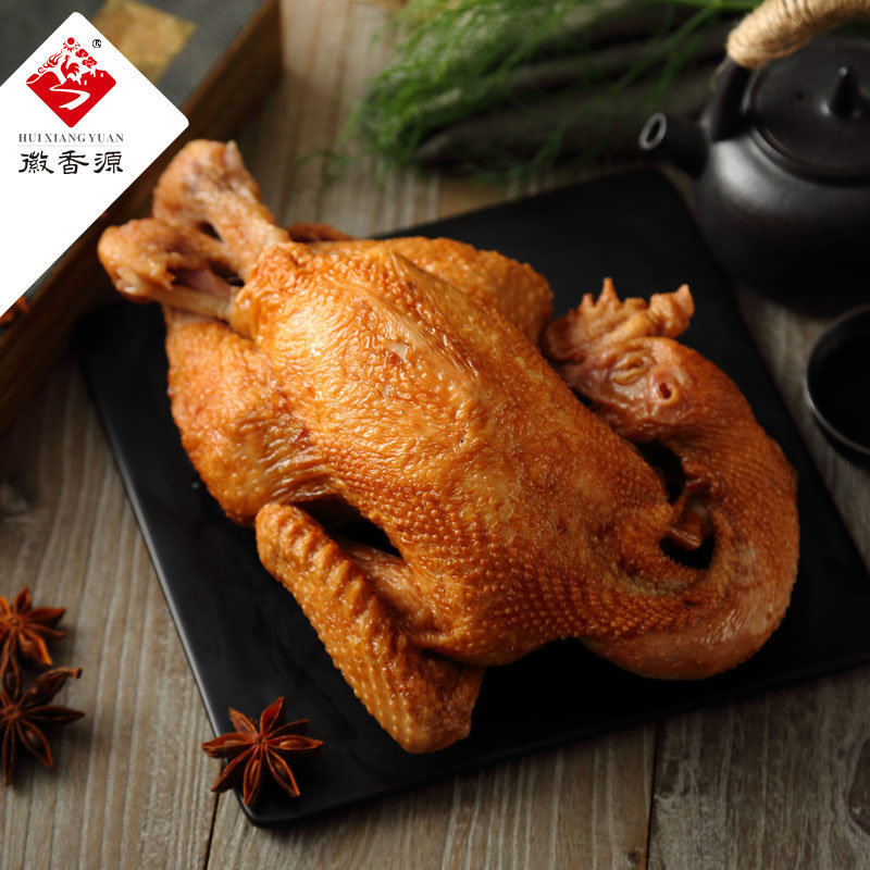 徽香源符离集烧鸡新鲜白羽鸡400g1只