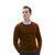 【美国百年品牌】U.S. POLO春季新款男士修身长袖针织衫(圆领黑色 M)第2张高清大图