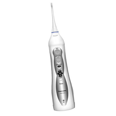 松下（Panasonic）EWM1411 新品电动冲牙器洗牙 水牙线牙齿清洁器口腔冲洗器便携洁牙器 家庭洗(白色 热销)