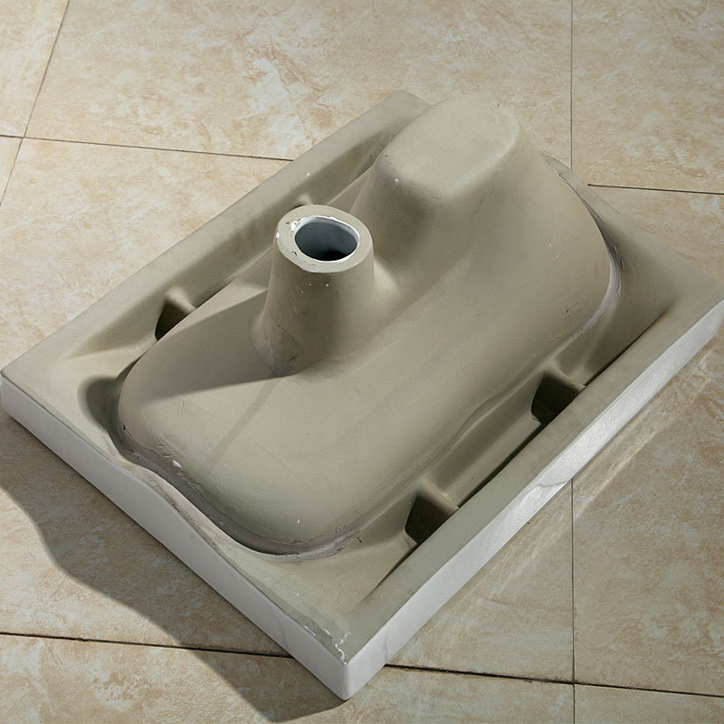 凯鹰陶瓷蹲便器防臭蹲厕蹲坑ky8710后进前出