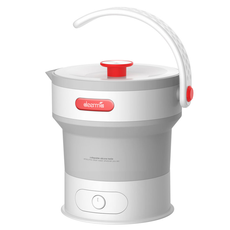 德尔玛旅行便携式烧水壶热水壶电热水壶dh306