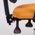 电脑椅家用网布椅可躺转椅时尚办公椅网椅人体工学职员舒适座椅(桔黄色可躺 001)第3张高清大图
