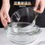 玻璃碗带盖微波炉专用器皿蒸蛋碗泡面碗家用耐高温汤碗餐具套装(3.5L和面盆（微波炉/蒸锅/烤箱/洗碗机）)第2张高清大图