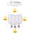 LED灯泡E27螺口室内户外照明灯柱形白富美三防灯节能球泡5-48W(大自然（白光）5W+其它 白)第5张高清大图