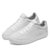 Skechers斯凯奇男鞋新款潮流板鞋 透气网布健步休闲运动鞋 54320(白色 39.5)第2张高清大图