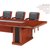DF办公家具实木会议桌4米长方桌 DF-1500(胡桃木色)第3张高清大图