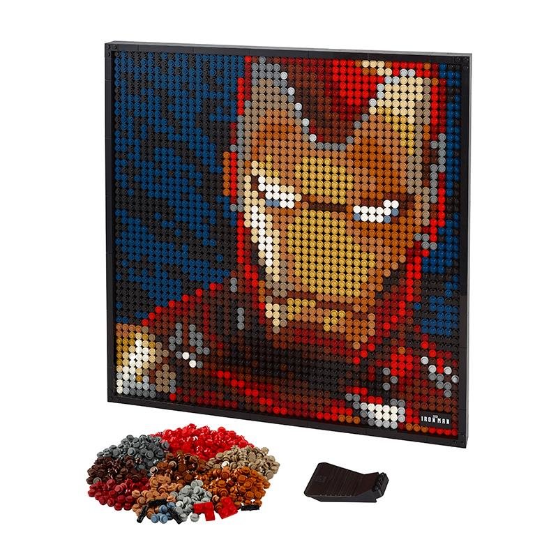 lego乐高乐高艺术生活系列31199 钢铁侠拼搭玩具(乐高艺术生活系列