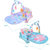 婴儿脚踏钢琴健身架3-6-12个月 宝宝音乐游戏毯玩具0-1岁(粉色钢琴健身架)第5张高清大图