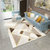 北欧客厅地毯沙发茶几地垫子简约现代卧室床边地垫可爱房间家用(ZZR-26)第5张高清大图
