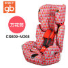 好孩子新品上市 时尚超宽座舱汽车安全座椅 CS609 (CS609-M208洋红色)