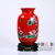 中国龙瓷德化白瓷 *陶瓷工艺礼品瓷 陶瓷装饰 礼品摆件 22cm吉口瓶-红（荷花）ZGH0117第2张高清大图