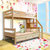 木巴实木子母床多功能儿童床上下带书桌床高低组合床上下铺包邮(C028 默认)第5张高清大图