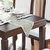 亚格林 美式 餐桌 实木餐桌椅组合饭桌长方形小桌子餐厅家具(餐桌+4张0906餐椅)第4张高清大图