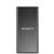 索尼固态移动硬盘128G SL-BG1 USB3.1手机电脑MAC外置迷你高速SSD高速450M(黑色)第3张高清大图