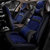 现代索纳塔八伊兰特悦动朗动名图IX35专用坐垫四季全包汽车座套(紫风铃1704-豪华版.紫罗兰)第2张高清大图