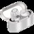 亿和源 X3T迷你蓝牙耳机 Tws26蓝牙耳机轻巧舒适运动耳塞式无线双耳通用耳机(Tws26--白银色【双耳带充电仓】)第4张高清大图