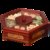 干果盒实木质收纳盒中式分格带盖创意客厅瓜子零食果盘糖果坚果盒(深灰色)第5张高清大图