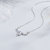 PANMILA 自然精灵系列 S925清新银饰项链(幻彩白 项链)第2张高清大图