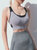 一体运动内衣女防震跑步聚拢胸罩一片式工字健身文胸瑜伽背心bra(L 浅紫)第5张高清大图