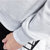 韩版青年休闲卫衣男时尚圆领套头单件男卫衣(浅灰色 XXXL)第5张高清大图