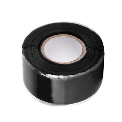 彩标 GJ50 50mm*6m*0.8mm硅胶自粘胶带（单位：卷）(黑色)
