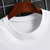 夏季男圆领短袖T恤打底衫棉质纯白男士半袖(51107黑色 XXL)第3张高清大图